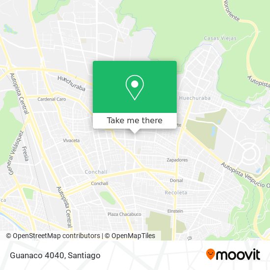 Guanaco 4040 map