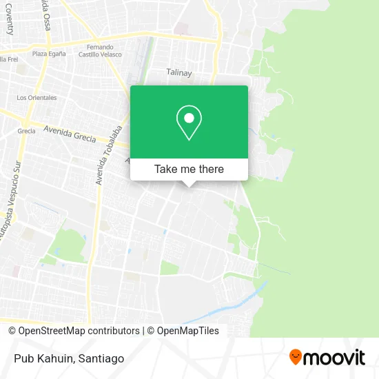 Pub Kahuin map