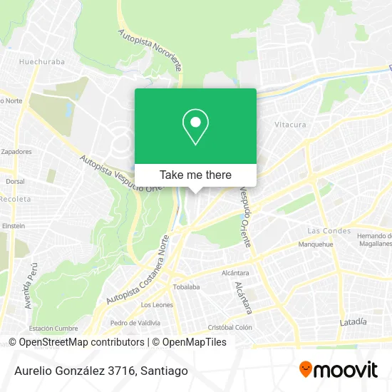 Aurelio González 3716 map