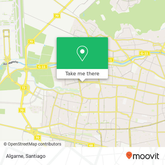 Algarne map