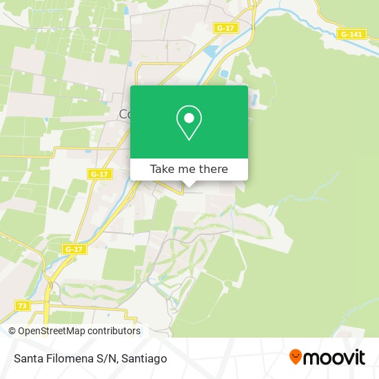 Santa Filomena S/N map