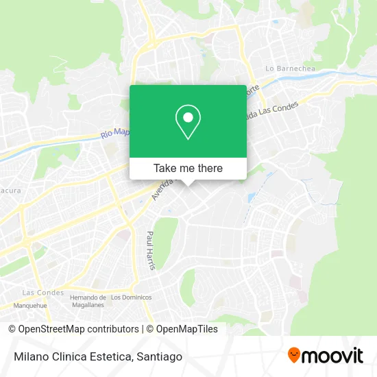 Milano Clinica Estetica map