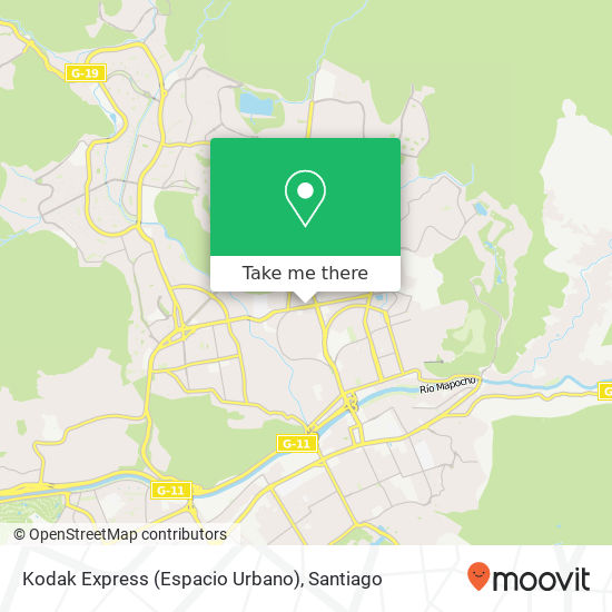 Kodak Express (Espacio Urbano) map