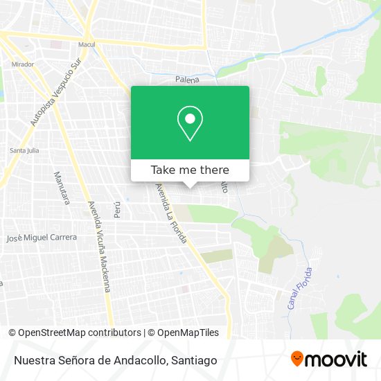 Nuestra Señora de Andacollo map