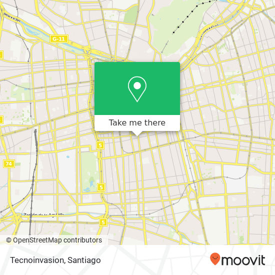 Tecnoinvasion map