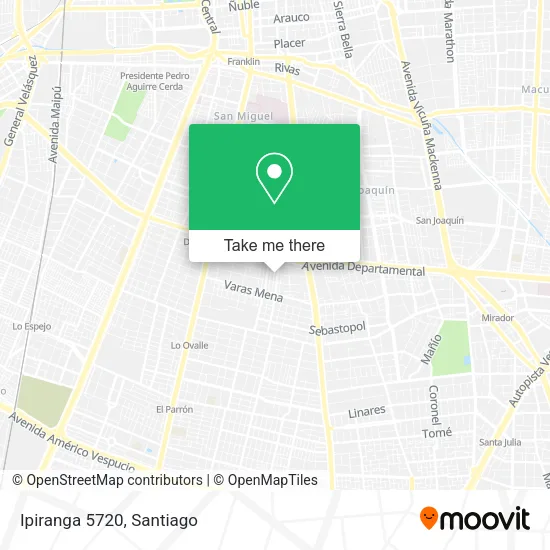 Ipiranga 5720 map