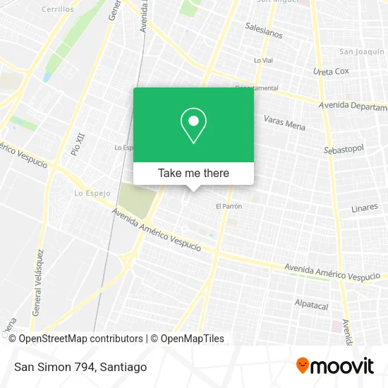 San Simon 794 map