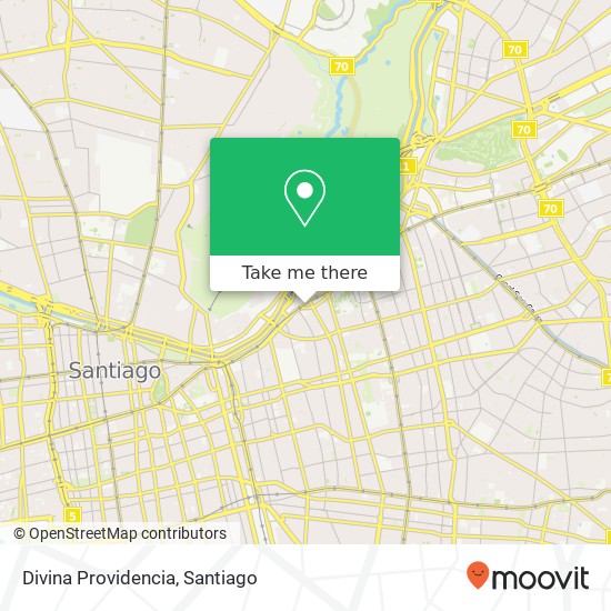 Divina Providencia map