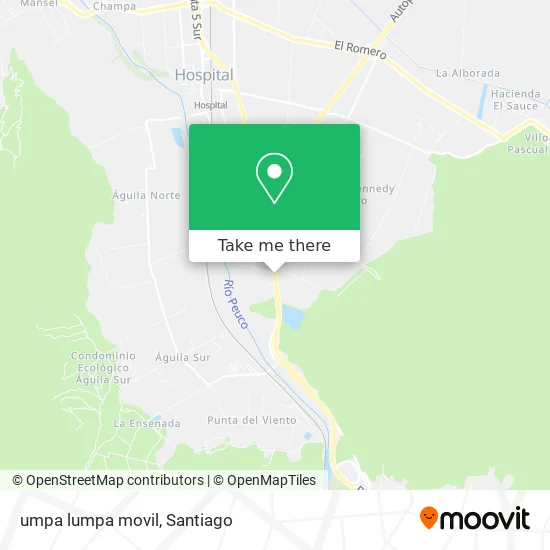 Mapa de umpa lumpa movil