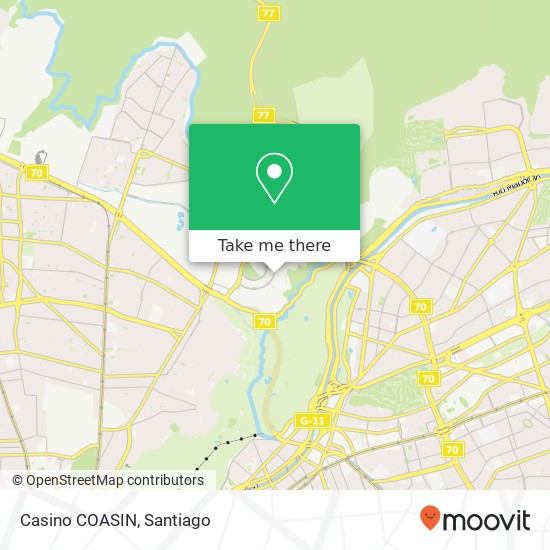 Casino COASIN map