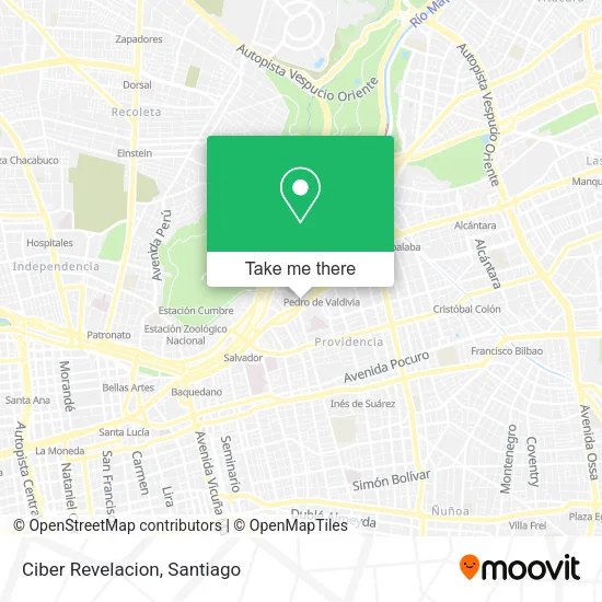 Ciber Revelacion map