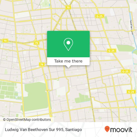 Ludwig Van Beethoven Sur 995 map