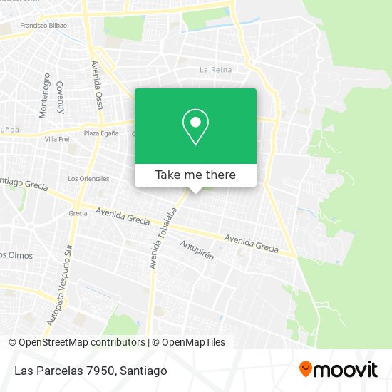 Las Parcelas 7950 map