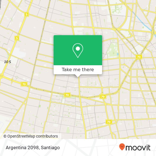 Argentina 2098 map