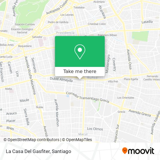 Mapa de La Casa Del Gasfiter