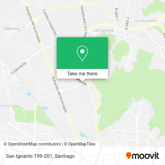 San Ignacio 199-201 map