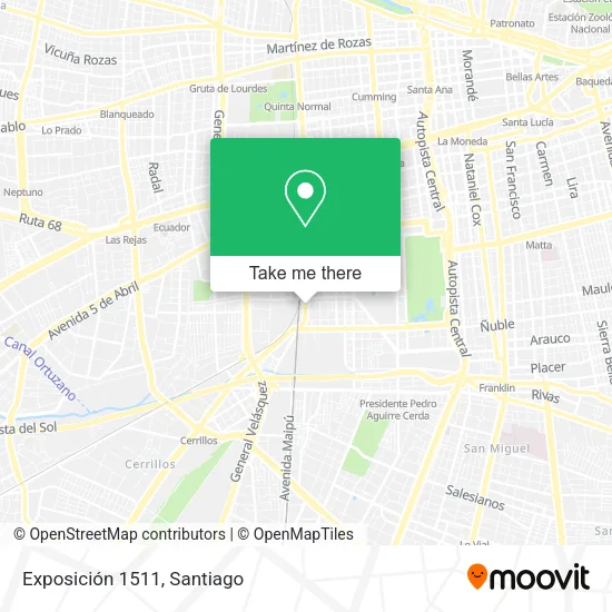 Exposición 1511 map