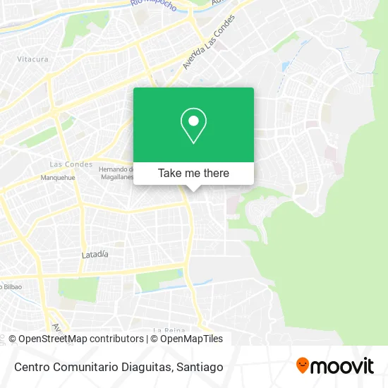 Centro Comunitario Diaguitas map