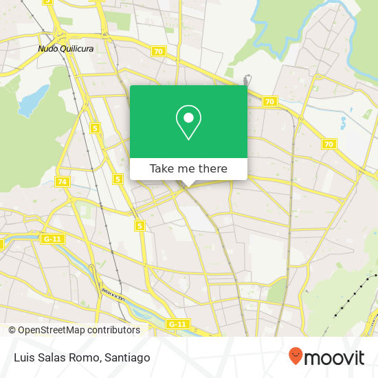 Luis Salas Romo map