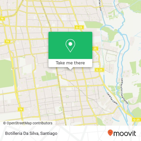 Mapa de Botilleria Da Silva