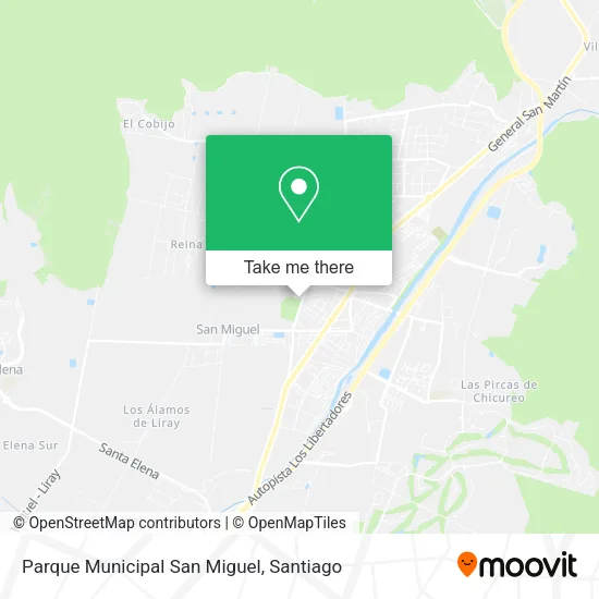 Parque Municipal San Miguel map