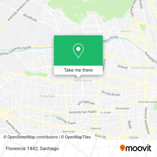 Florencia 1442 map