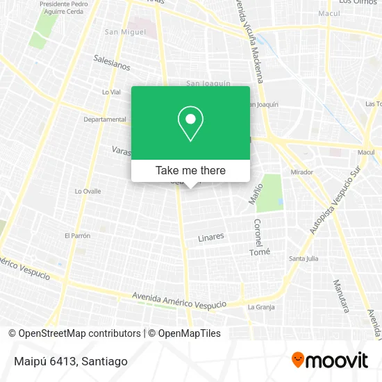 Maipú 6413 map