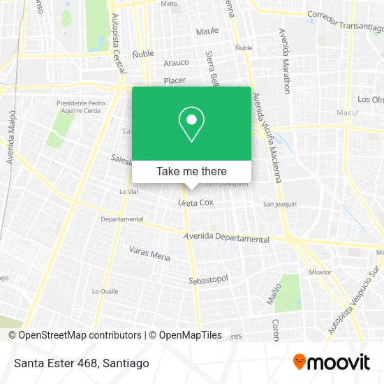Santa Ester 468 map
