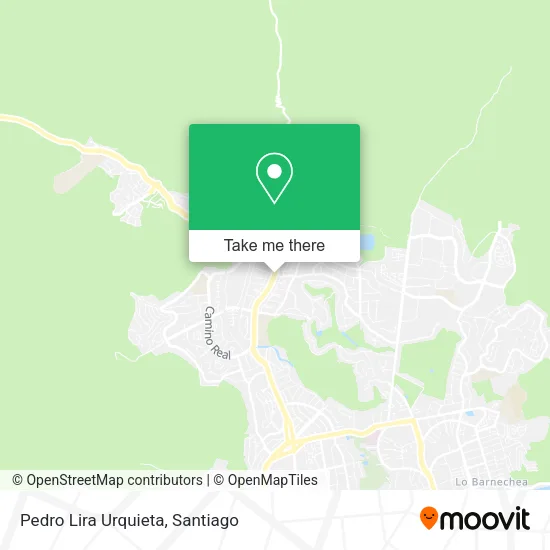 Pedro Lira Urquieta map