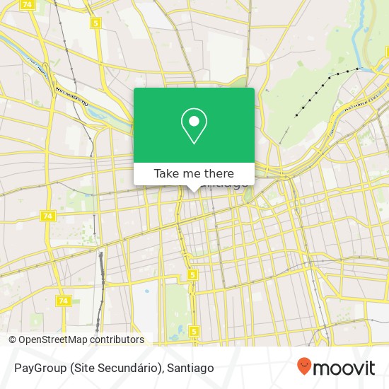 PayGroup (Site Secundário) map