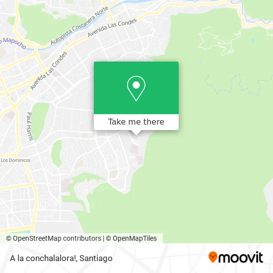 A la conchalalora! map