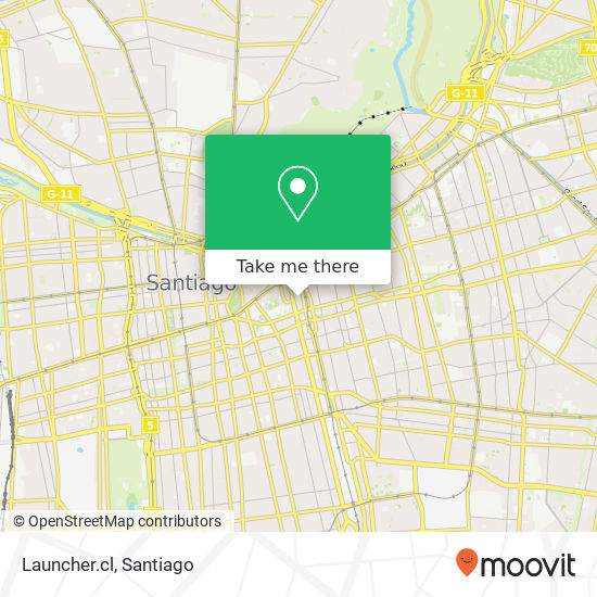 Mapa de Launcher.cl