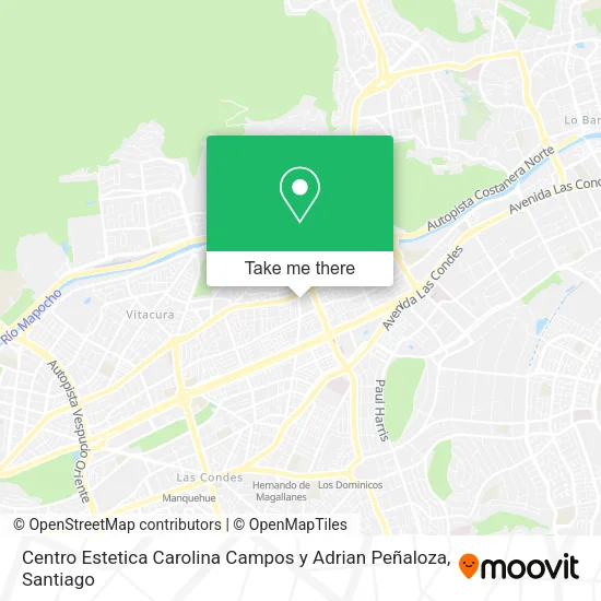 Centro Estetica Carolina Campos y Adrian Peñaloza map