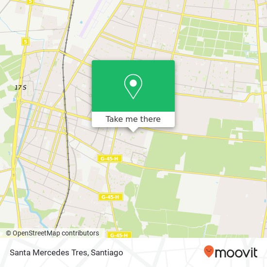 Santa Mercedes Tres map