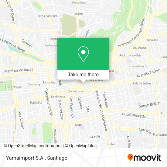 Yamaimport S.A. map