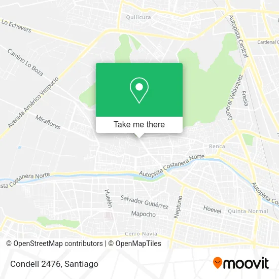 Condell 2476 map