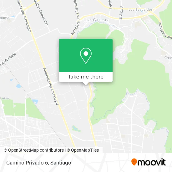Mapa de Camino Privado 6