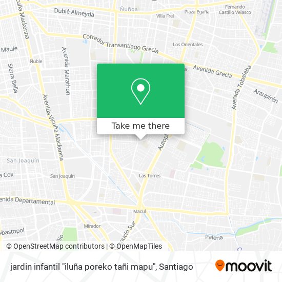 jardin infantil "iluña poreko tañi mapu" map