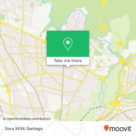 Dora 3634 map