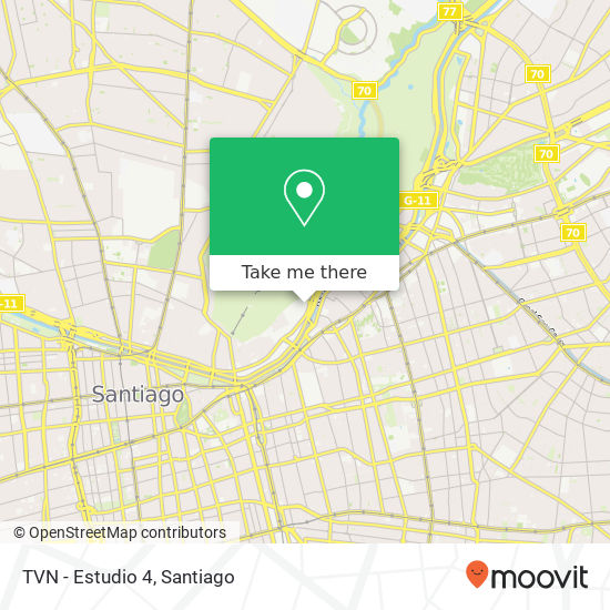 TVN - Estudio 4 map
