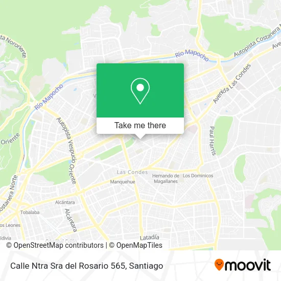 Calle Ntra Sra del Rosario 565 map