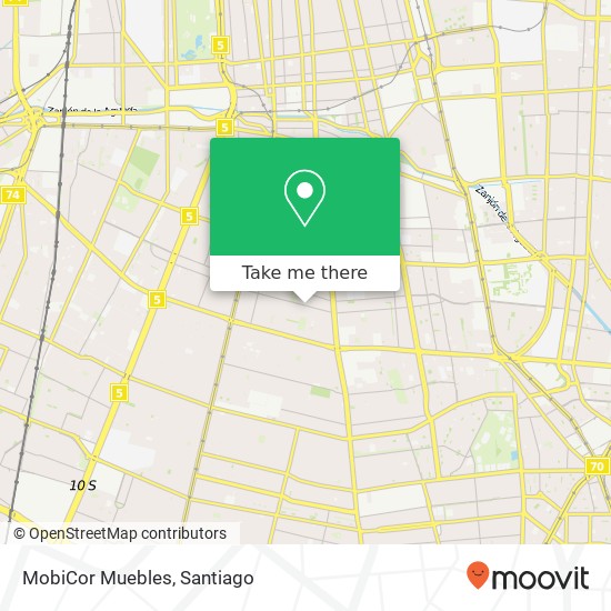 Mapa de MobiCor Muebles