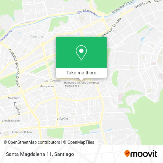Santa Magdalena 11 map