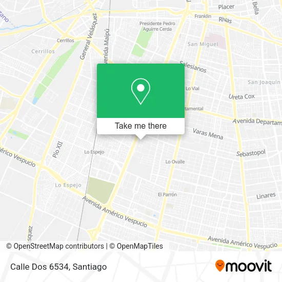 Mapa de Calle Dos 6534