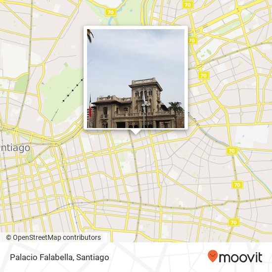 Mapa de Palacio Falabella