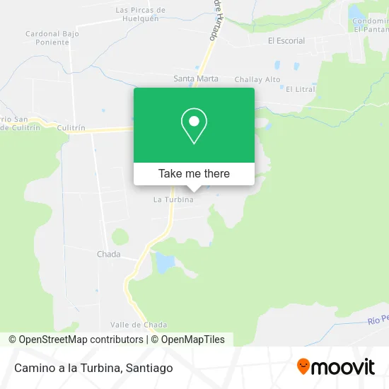 Mapa de Camino a la Turbina