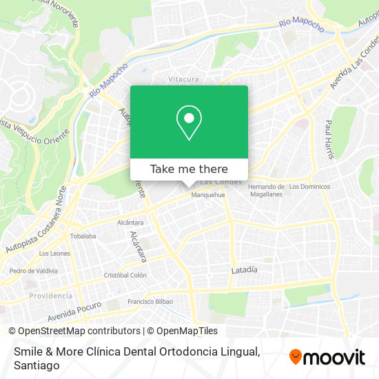 Smile & More Clínica Dental Ortodoncia Lingual map