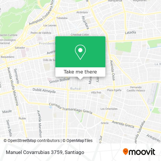 Manuel Covarrubias 3759 map