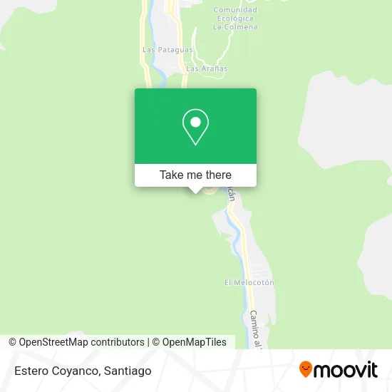 Estero Coyanco map