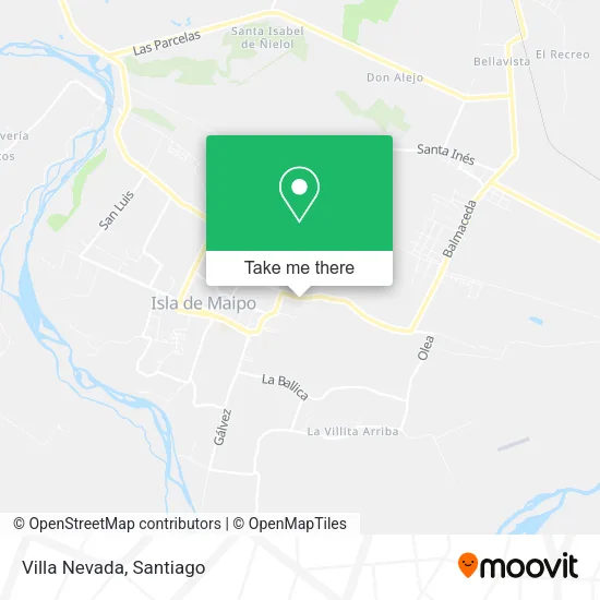 Villa Nevada map